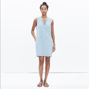 Madewell Chambray Shift Dress